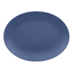 image of RAK Porcelain NFNNOP36OL Oval Platter 14.15" L x 10.65" W Lavender Porcelain Dishwasher Safe - 6/Case