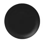 image of RAK Porcelain NFNNPR15BK Plate 5.875" Round Coupe, Volcano Black China, Dishwasher Safe - 24/Case