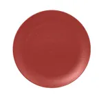image of RAK Porcelain NFNNPR24DR Plate, 9½" Round Dark Red China, Oven/Microwave Safe - 12/Case