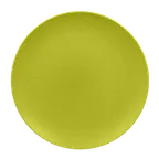 image of RAK Porcelain NFNNPR31KG Neo Tonic Round Plate 12.2" Flat Coupe Rim Porcelain Kiki Green - 6/Case
