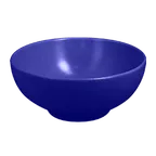 image of RAK Porcelain NFOPNB15BB - Noodle Bowl, 5.9" Dia, 21.3 oz, Porcelain, Berry Blue, Microwave Safe - 6/Case