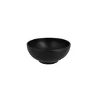 image of RAK Porcelain NFOPNB15BK - Volcano Black 6" Noodle Bowl, 21 oz, Dishwasher Safe - 6/Case