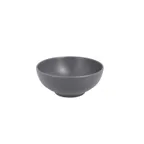 image of RAK Porcelain NFOPNB15GY - Round Noodle Bowl 6" 21 oz Stone Gray China, Oven/Microwave Safe - 6/Case