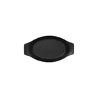 image of RAK Porcelain NFOPOD20BK Oval Baking Dish, 7‑7/8" x 4‑1/3", Black, Break‑Resistant, Safe - 12/Case