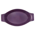 image of RAK Porcelain NFOPOD20PP - Oval Baking Dish 6.75 oz 7-7/8" x 4-3/8" Purple Porcelain Safe - 12/Case