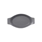 image of RAK Porcelain NFOPOD25GY - Oval Baking Dish 11 oz (9" x 5"), Gray, Oven/Microwave Safe - 24/Case