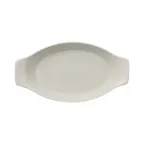 image of RAK Porcelain NFOPOD30WH Baking Dish, 26-3/8 oz, 11" x 6", Sand White China, Oven‑Safe - 6/Case