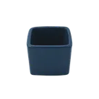 image of RAK Porcelain NFOPSD02TB - Sauce Dish, 2.05 oz, 1-15/16" square, Blue Porcelain, Safe - 12/Case