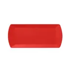 image of RAK Porcelain NFOPSP35BR Sandwich Tray, 13.8" x 5.9" Ember Red China, Dishwasher Safe - 12/Case