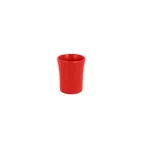 image of RAK Porcelain NFSPCU09BR - Saffron Cup, 3.05 oz (2.35" Dia.) Red China Lead‑Free Oven Safe - 12/Case