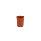 image of RAK Porcelain NFSPCU09BW - Saffron Cup 3.05 oz 2.35" Dia. Brown China, Oven Safe - 12/Case