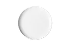 image of RAK Porcelain NNPR25 - 9.85" Round China Plate, Coupe Deep Rim, Ivoris Nano Finish, 12/Case