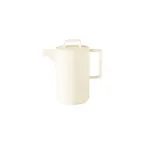 image of RAK Porcelain NOCP100 - Nordic Coffee Pot 33.8 oz Porcelain Ivoris with Lid, Dishwasher Safe - 1/Case