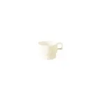 image of RAK Porcelain NOCU20 - Nordic 6.75 oz Coffee Cup, Stackable, Dishwasher Safe, White, 12/Case