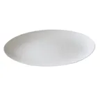 image of RAK Porcelain ONOP21 Orion Oval Platter, 8¼" x 5⅞" Rimless White Porcelain - 12/Case