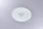 image of RAK Porcelain ONOP26D214 Oval Platter, 10.25" x 7.5" Coupe Rim, Dishwasher Microwave Safe - 12/Case