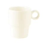 image of RAK Porcelain OPCM23 - Mini Max Casino Mug, 7-3/4 oz, 2-3/4" Dia, Porcelain, Dishwasher Safe - 12/Case