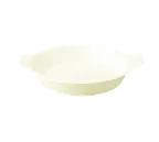 image of RAK Porcelain OPRD16 Eared Dish, Round 7", 15 oz, Dishwasher & Microwave Safe Porcelain - 12/Case