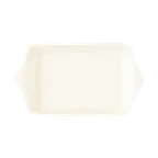 image of RAK Porcelain OPRT16 Mini Max Dish, 5 oz., 6½" x 3¾" x 1" White Porcelain Platter - 6/Case