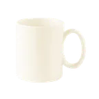 image of RAK Porcelain OPSMG24 Sunshine Mug, 8‑oz Porcelain, 2"15/16" Dia x 3"7/16" H, Safe - 12/Case