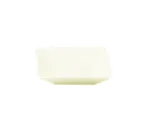 image of RAK Porcelain OPSP08 Mini Max Square Plate 3-1/4" Porcelain Flared Edge, Dishwasher Safe - 12/Case