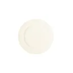 image of RAK Porcelain PLFP31 - 12"5" Round Wide Rim Porcelain Plate White, 12.2" Oven Safe - 6/Case