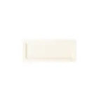 image of RAK Porcelain PLRP29 - Porcelain Plate 11"-3/7" x 4"-5/7", Narrow Rim, Dishwasher Safe - 12/Case