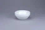 image of RAK Porcelain PLSKBWL60 - 6" White Porcelain Round Bowl, 20 oz, Stackable, General Use - 12/Case