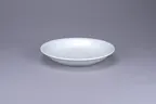 image of RAK Porcelain PLSKRDP22 Round Narrow Rim Deep Plate, 8.67" White Porcelain Dinnerware, 12/Case