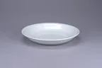 image of RAK Porcelain PLSKRDP26 Round Narrow Rim Deep Plate 10.25" White Porcelain Polaris - 12/Case