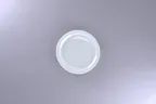 image of RAK Porcelain PLSKRFP16 Round Narrow Rim Plate, 6.29" Diameter, White Porcelain - 24/Case
