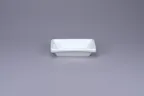 image of RAK Porcelain PLSKRTD15 - Rectangle Sauce Dish, 6" x 4", 7.4 oz (6-8 oz) White Porcelain, 12/Case