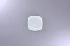 image of RAK Porcelain PLSKSA12 Square White Porcelain Saucer, 4.7" x 4.7", Polaris Design - 12/Case