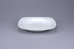 image of RAK Porcelain PLSKSDP24 Square Deep Plate, 9.4" x 9.4", White Porcelain - 12/Case