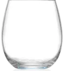 image of RAK Porcelain PLYNECSTL17 Stemless Wine Glass, 17 Oz Polycarbonate, 3.75" x 4.13" Height - 24/Case