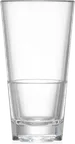 image of RAK Porcelain PLYWHTBV11 - 3" D x 5.75" H Clear Polycarbonate Barware, 11 oz Capacity - 24/Case