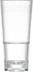image of RAK Porcelain PLYWHTCL14 Wheatley Cooler, 14 oz Clear Polycarbonate, 6.5" H x 3" D - 24/Case