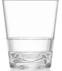 image of RAK Porcelain PLYWHTDF14 - 14 Oz Clear Polycarbonate, 3.5" D x 4.25" H, 24/Case