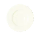 image of RAK Porcelain PXSA12 Pixel Saucer, 4.75" Round Porcelain, 3 oz, Dishwasher & Microwave Safe - 12/Case