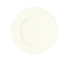 image of RAK Porcelain PXSA17 Saucer, 6.75" Porcelain, Fits 9-12 oz Cups, Dishwasher Safe - 12/Case