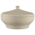 image of RAK Porcelain REABUCD27 Soup Tureen, 116.6 oz 10.6" Diameter Porcelain with Cover - 1/Case