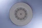 image of RAK Porcelain REAFDFP33E10 Dine Plate, Round 12.8" Porcelain Dinnerware, Argila Cartagena - 6/Case
