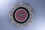 image of RAK Porcelain REAGDSP33E14 - Argila Antalya Scalop Round Plate, 13" Diameter Porcelain, 6/Case