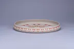 image of RAK Porcelain REAINTP31E19 - Porcelain Tray, 13" Diameter, 57.5 oz, Argila Rangeen Finish - 2/Case