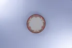 image of RAK Porcelain REALUFP16E16 Round Plate 6" Diameter Flat Coupe Rim Porcelain - 24/Case