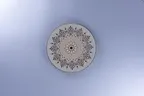 image of RAK Porcelain REALUFP21E10 - Argila Cartagena Plate, 8" Diameter, Flat Coupe Rim, Porcelain, 12/Case