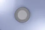 image of RAK Porcelain REALUFP21E11 Argila Larissa 8" Round Flat Coupe Porcelain Plate - 12/Case