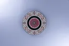 image of RAK Porcelain REALUFP21E14 - Argila Antalya 8" Round Flat Coupe Plate, 8" Diameter - 12/Case