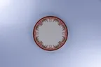 image of RAK Porcelain REALUFP21E16 - Argila Icaria Round Plate 8" Diameter Coupe Rim Porcelain - 12/Case