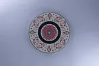 image of RAK Porcelain REALUFP24E14 Argila Round Plate, 9.25" Dia, Flat Coupe Rim, Porcelain - 12/Case